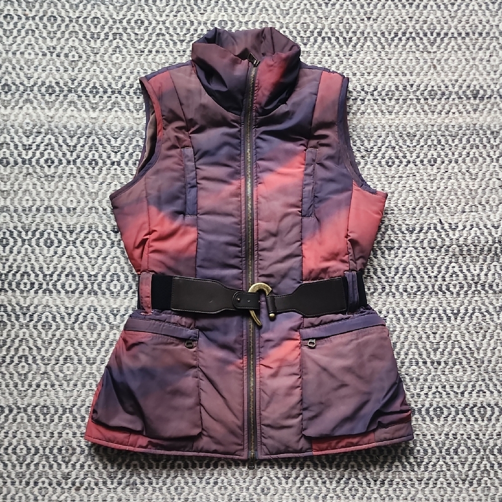 SPANNER Women's Vest in Purple Brown Red ✨